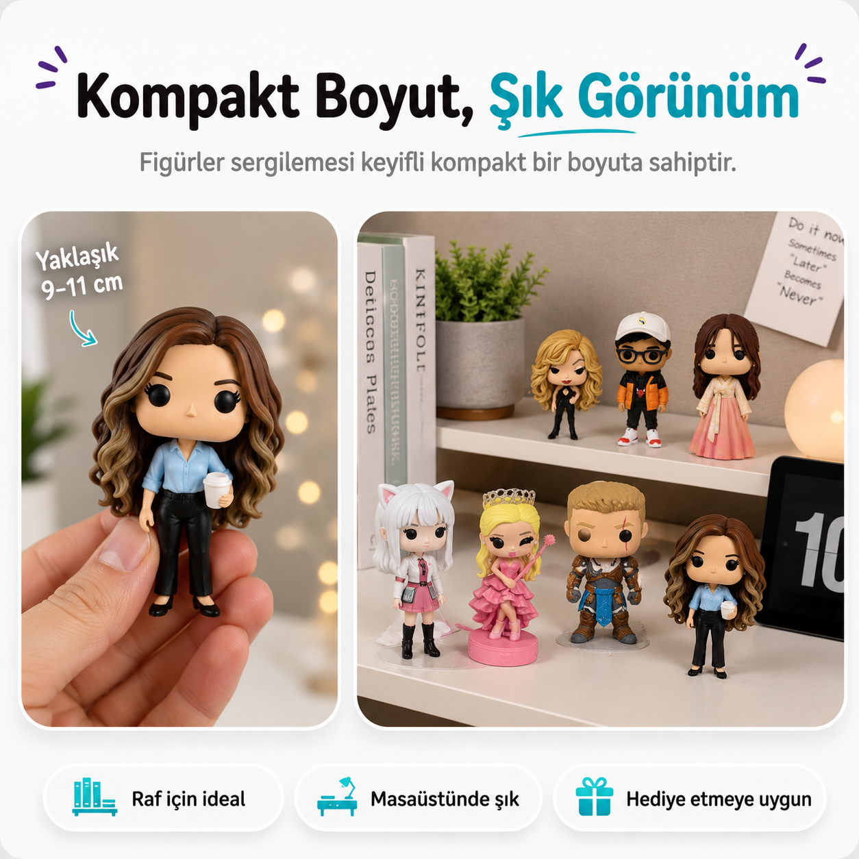 Kişiye Özel Pop Stil Mono Figür Mono Figür