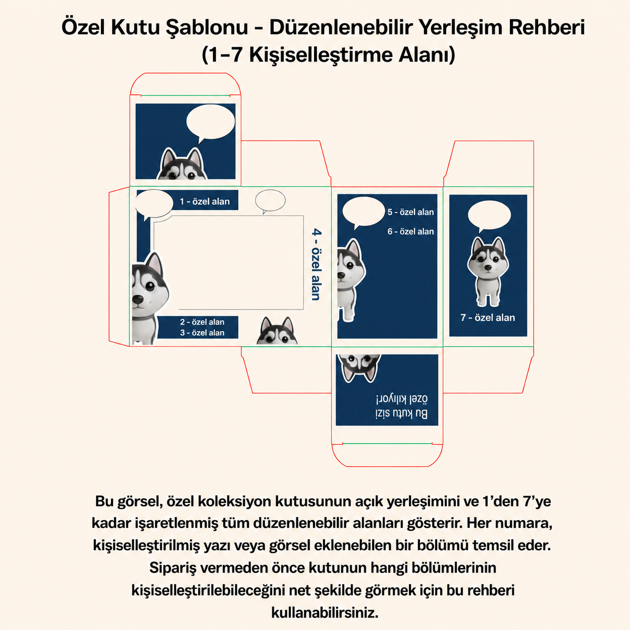 Evcil Hayvana Özel Pop Stil Mono Figür Mono Figür